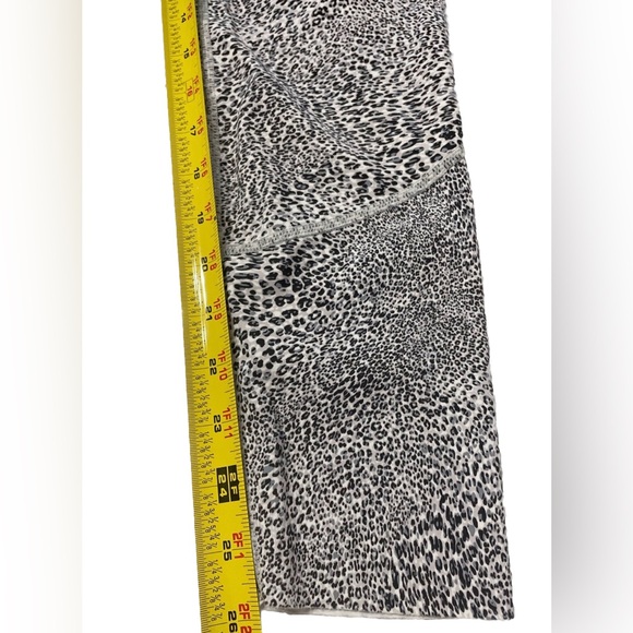 Varley White Leopard Leggings Womens S Animal Print High Rise Yoga - Picture 4 of 7